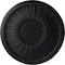 Ekena Millwork Leandros Ceiling Medallion (Fits Canopies up to 6 3/8"), Hnd-Painted Steel Gray, 19 7/8"OD x 1 1/4"P CM22LNSGS - alternate 1